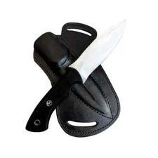 Fixed Blade Hunting Carry Knife Stainless Steel Blade Bushcraft Knife,