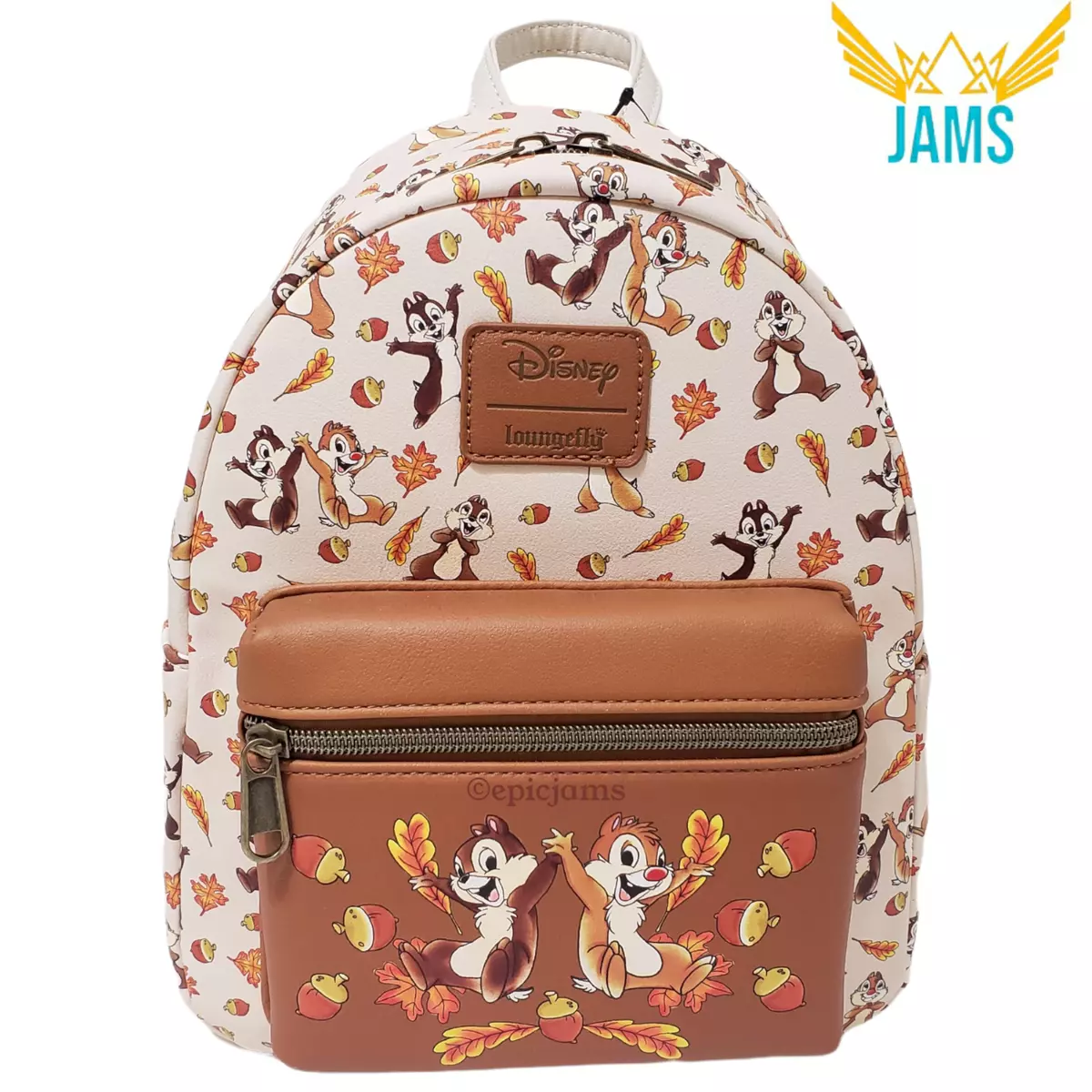 Loungefly Disney Chip 'N Dale Fall Mini Backpack New | eBay