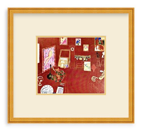Henri Matisse - The Red Studio - 1911 Framed - Work or Home Modern Wall Art - Picture 5 of 12