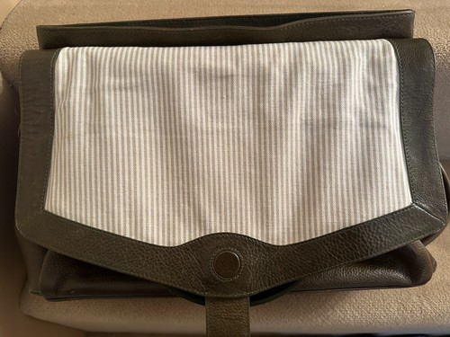 Beautiful Radley hand/shoulder bag - olive green - large - Picture 8 of 11
