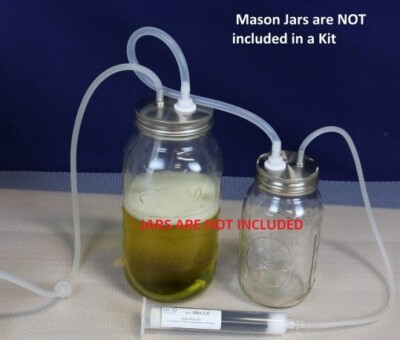 Oil Ozonation Kit Ozonated Oil Ulsers Acne Wounds Lesions Bedsores