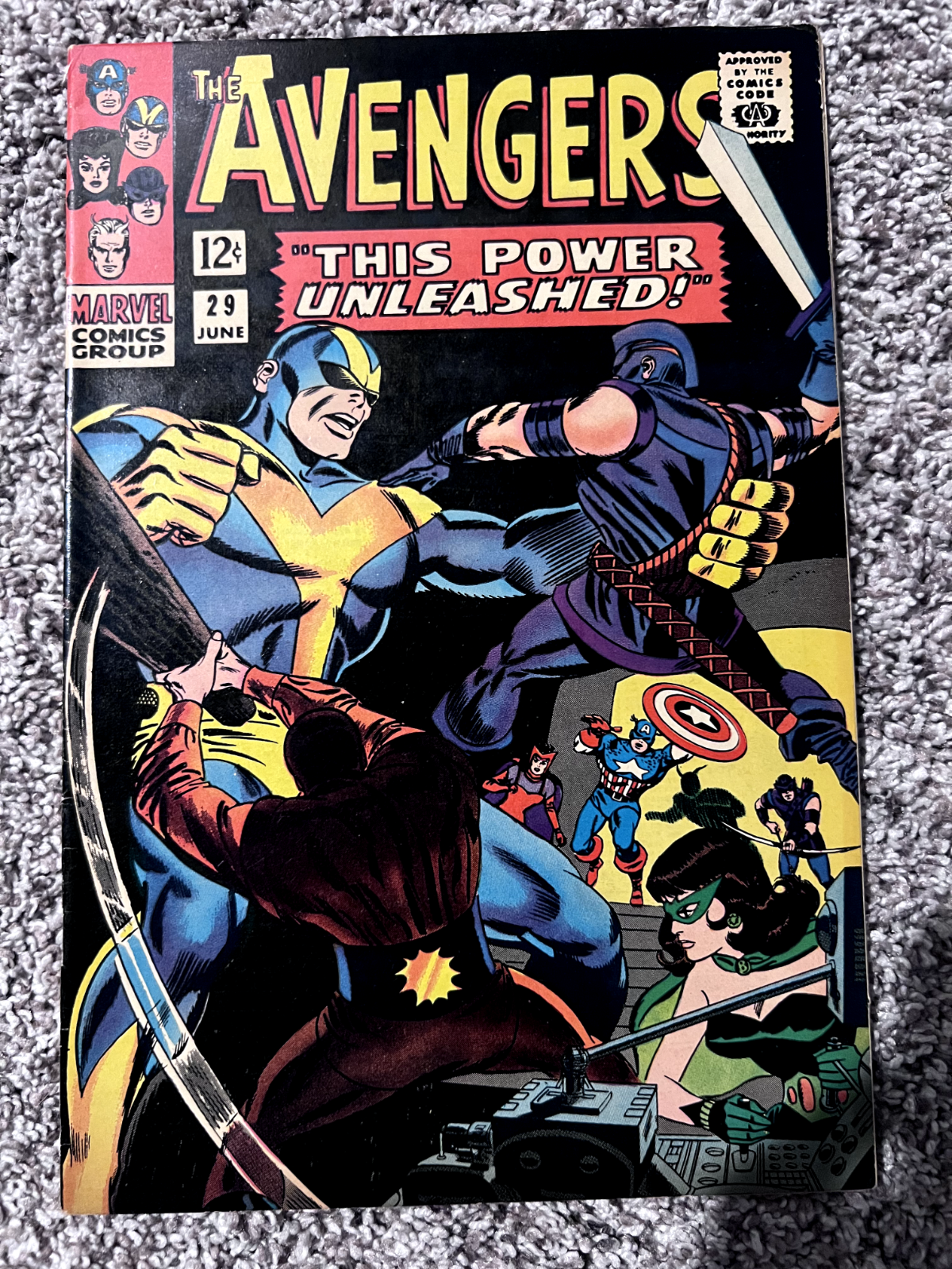 The Avengers #29 VG/F This Power Unleashed
