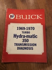 Chevrolet 1969-1970 Turbo Hydra-matic 350 Transmission Diagnosis Shop Manual