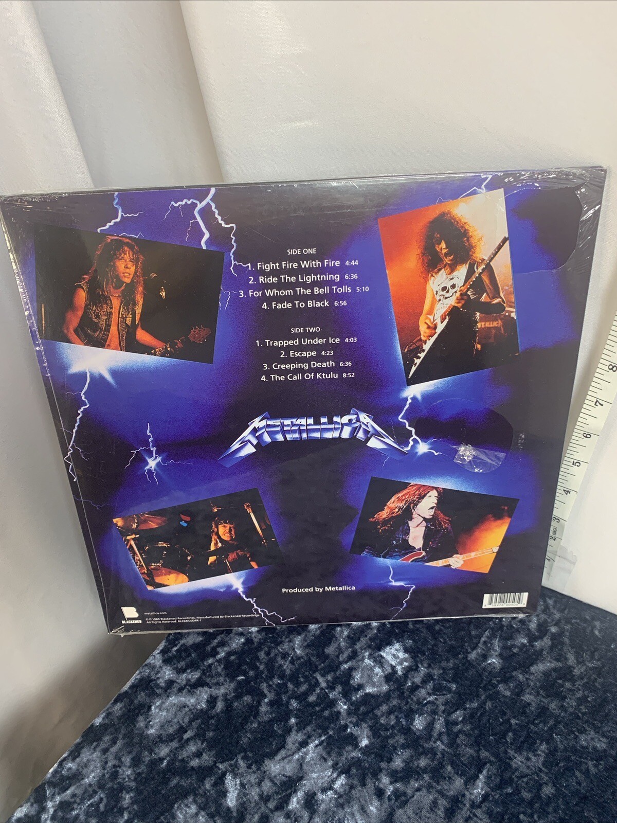METALLICA RIDE THE LIGHTNING [LP] NEW VINYL SEALED 858978005059 eBay