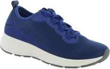 Easy Spirit Skip Sz 5 M Women's Lace-Up Shoes Casual Sneakers Navy Blue Melange
