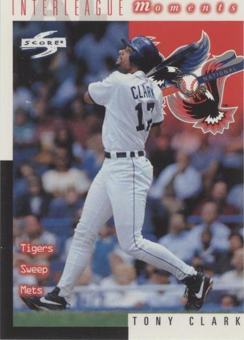 Tony Clark Detroit Tigers Baseball Sports Trading Cards