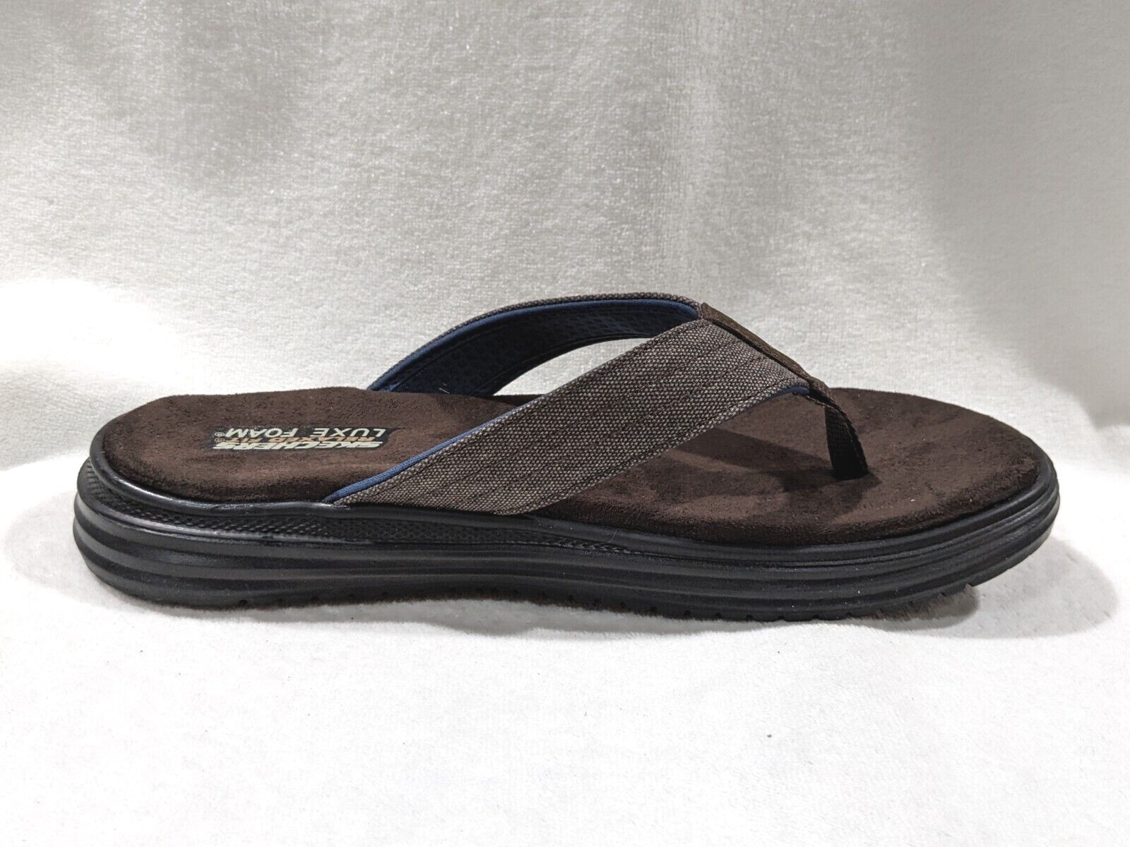 Skechers Relaxed Fit Proven SD Radnor Mens Size 10 Thong Sandals  