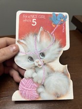 Vintage American Greetings Birthday Card Unused Made In USA No Envelope 1975