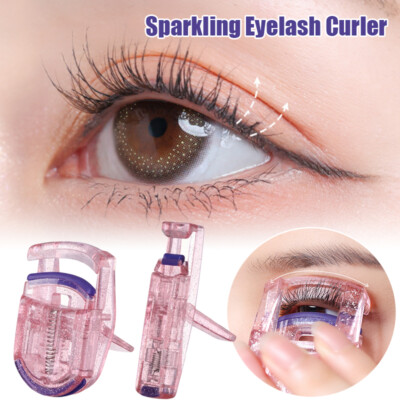  Sparkling Eyelash Curler Curl Lower 1/2PCS Eyelashes Mini Portable Eyelash Clip