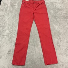 Polo Ralph Lauren Boys Red Jeans Size 18 Youth Straight Leg