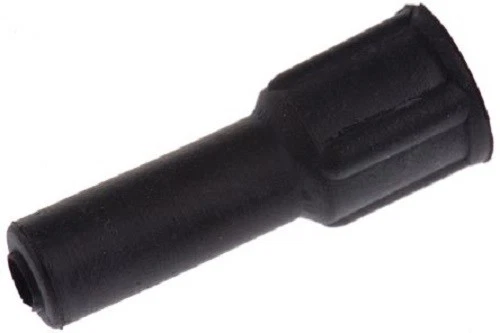 RS Pro Coaxial Crimp Terminal Boot, Black - WB-1 (pack of 5pcs) - Image 2 of 2