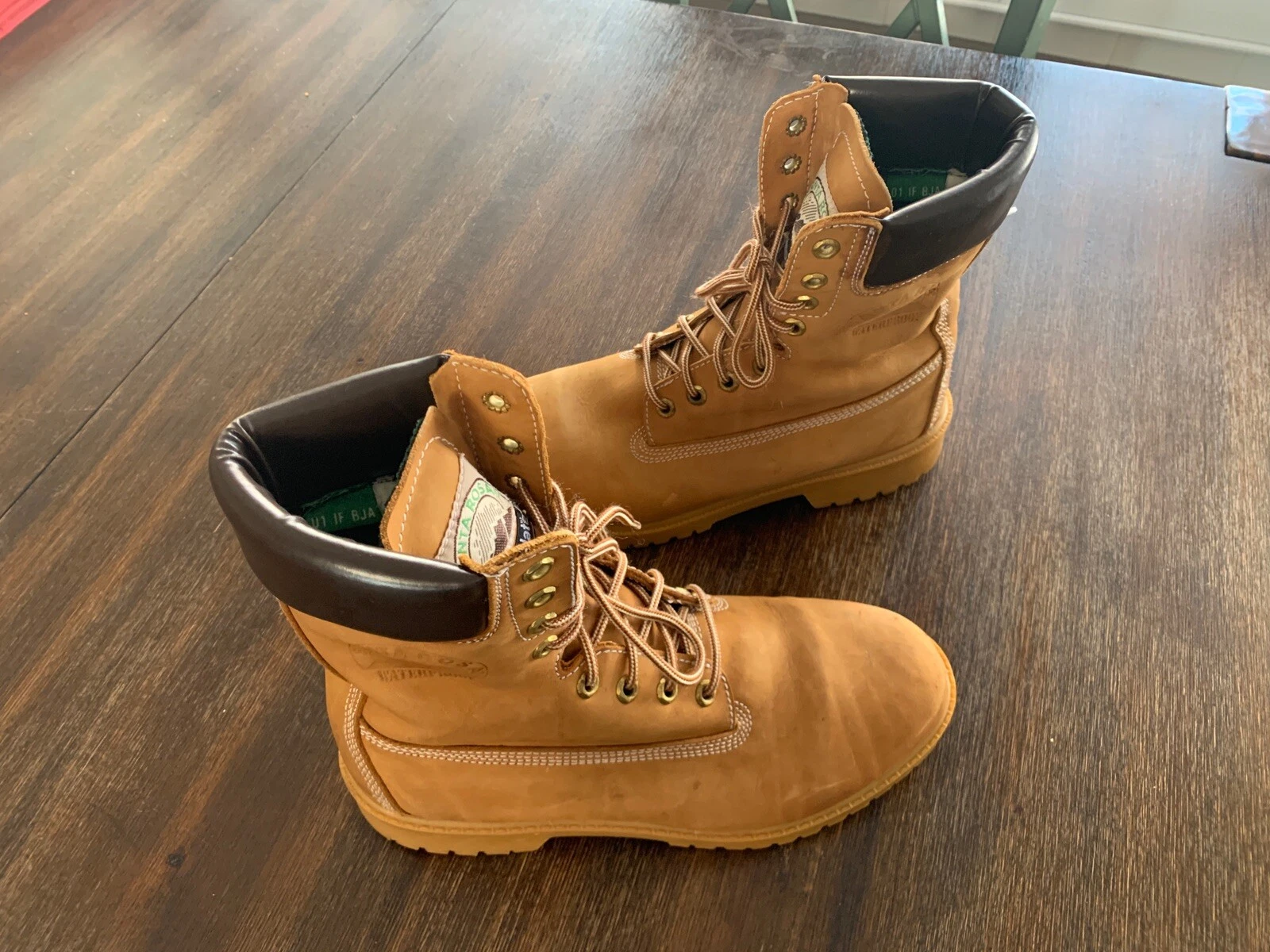 Vintage Santa Rosa Union Made USA Boots Waterproof Size 8 Thinsulate