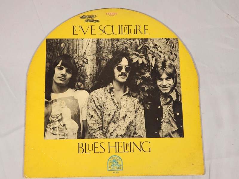 Love Sculpture Blues Helping LP Vinyl Rare Earth Records RS 505 DJ Audition Copy