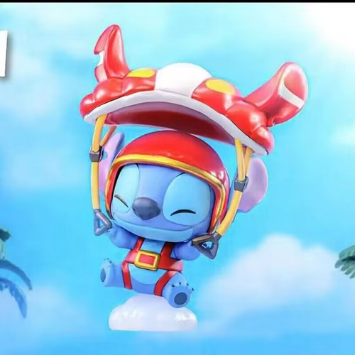 Hot Toys Disney Stitch On Holiday Cosbi Blindbox ein Set (8 Teile) Figur Spielzeug Geschenk! - Bild 3 von 7