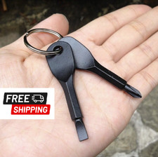 Portable Phillips & Slotted Screwdriver Key R...