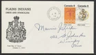 1972 #564-565 Plains Indians FDC Unusual Cachet Winnipeg CDS