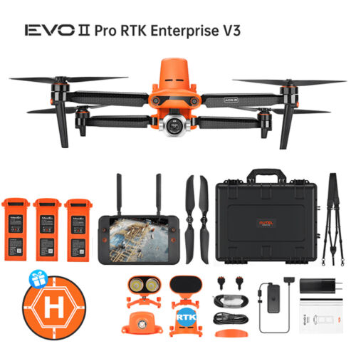 Autel EVO 2 Pro Enterprise V3 + RTK Bundle & Smart Controller V3 6K 42 min US