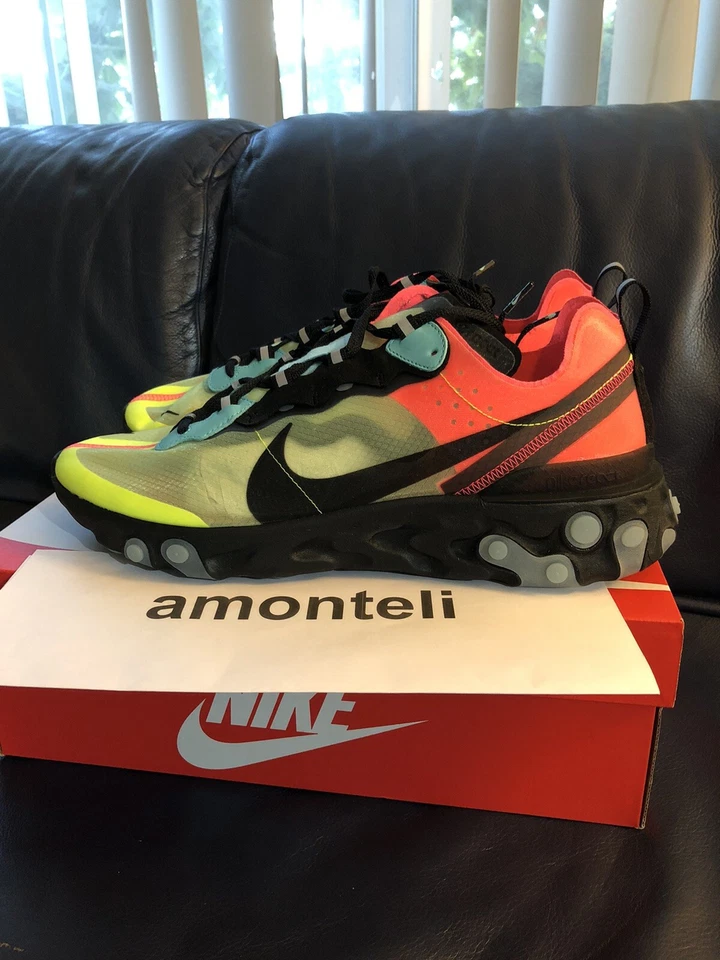 BRAND NEW NIKE REACT ELEMENT 87 - HYPER FUSION - SIZE 12 DEADSTOCK - Image 4 of 4