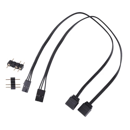 Adapter Cable for Corsairs QL LL120 ICUE RGB to ARGB Easy Installation