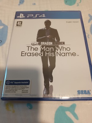 PS4 Brand New Like A Dragon Gaiden: The Man Who Erased His NameEnglish Chinese