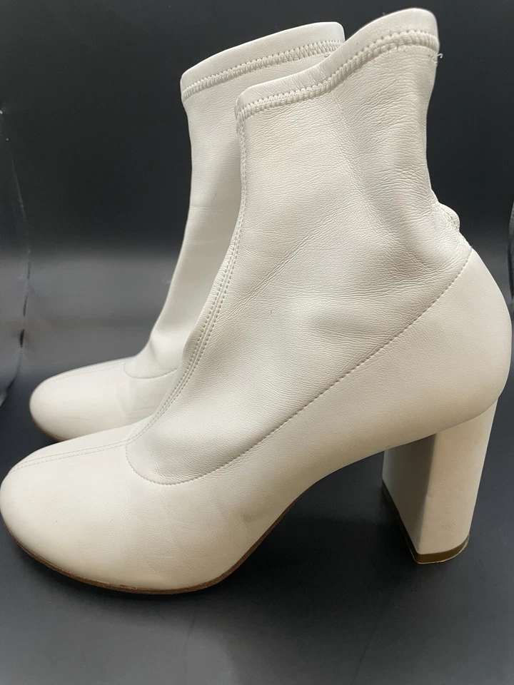 ⚡️ Botas al tobillo MAISON MARGIELA para mujer blanco roto Tabi talla EE. UU. 8 EURO 38 Foto 2 de 4