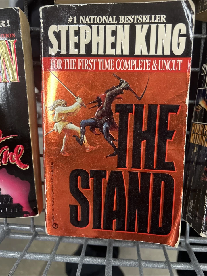 Stephen King Paperback Books  Vintage Lot Of 8 Includ. The Stand Vintage Rare - Image 4 of 4