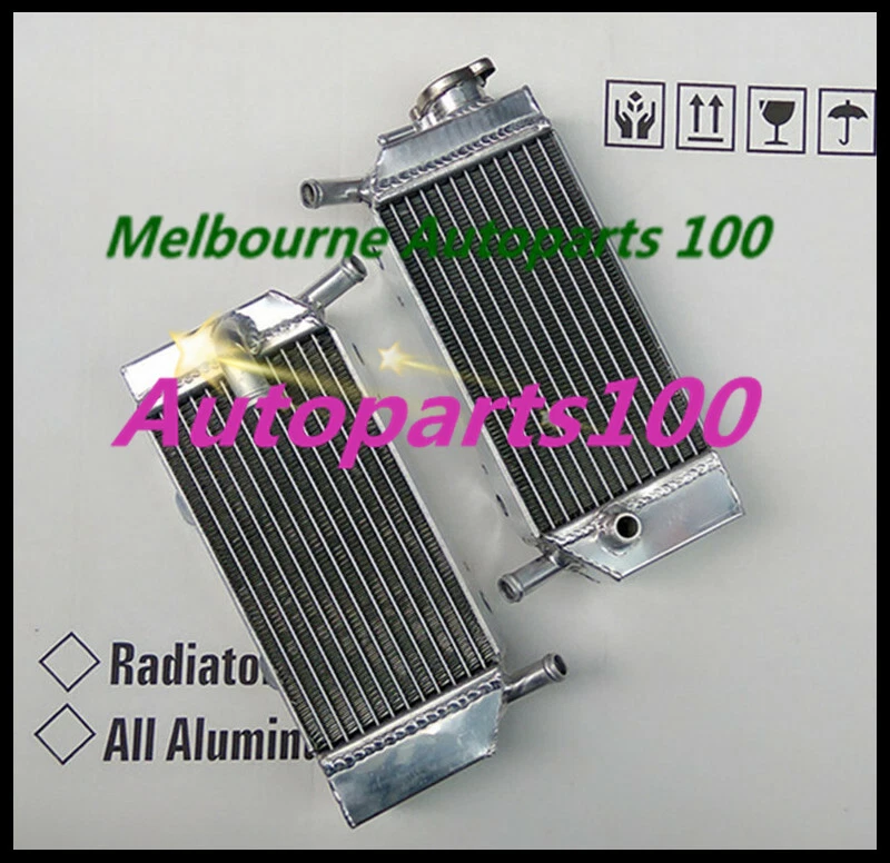 Алюминиевый радиатор CRF250R CRF250X CRF250 2004-2009 для левой и правой сторон HONDA - Изображение 3 из 4