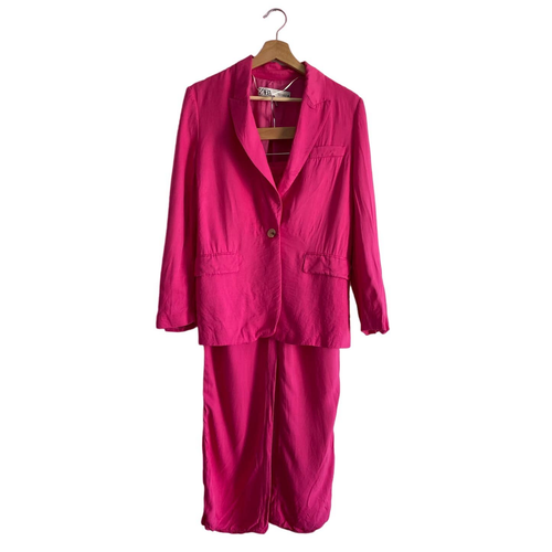 Zara Pink Pant Suit eBay