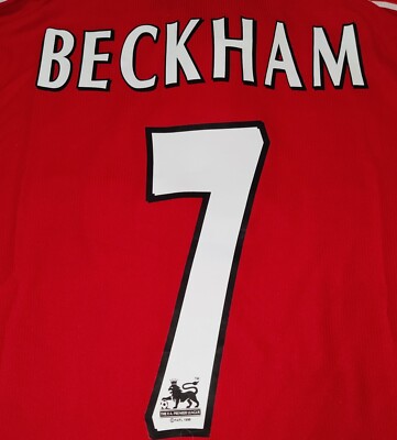 マンチェスター・ユナイテッド BECKHAM 7 半袖 ジャジ 98/99マンチェスター・ユナイテッド レトロ ホーム 半袖 7番