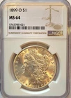 1899-O   NGC MS-64   Brilliant Morgan Silver Dollar.   #331