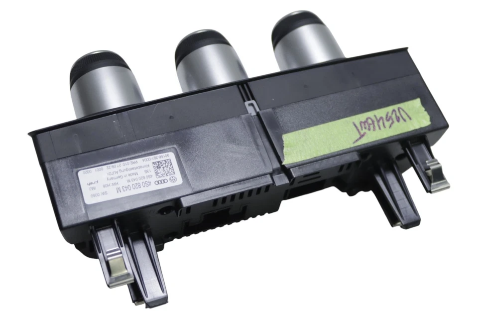 Conjunto de panel de interruptor de control de clima delantero Audi R8 4S0820043M 2017 - 2023 OEM Foto 4 de 4