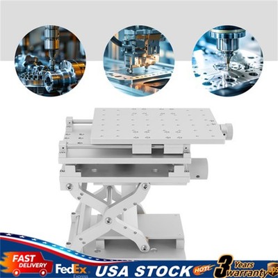 XYZ 3 Axis Moving Table Portable Slide Table Manual Translation Stage Test Stand