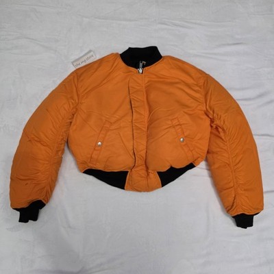 Heron Preston X H&M Black/orange Reversible Bomber Jacket Unisex