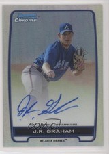 2012 Bowman Chrome Prospects Auto Refractor 385/500 JR Graham #BCA-JRG Auto 0m9