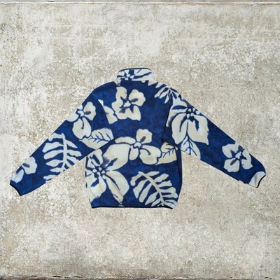 Rare Spice Garden Patagonia Hawaiian Print Synchilla Snap-T Fleece