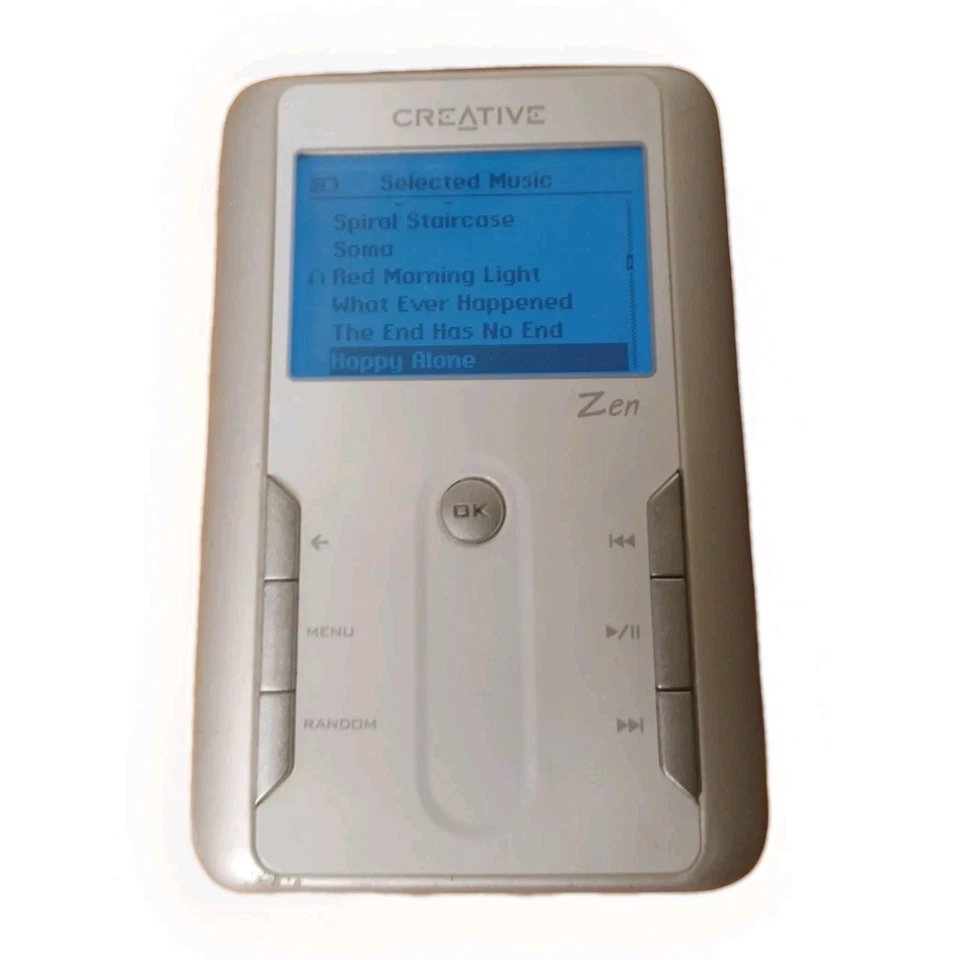Creative Zen Touch DAP-HD0014 Серебряный беспроводной цифровой дисплей новый аккумулятор  - Изображение 4 из 4