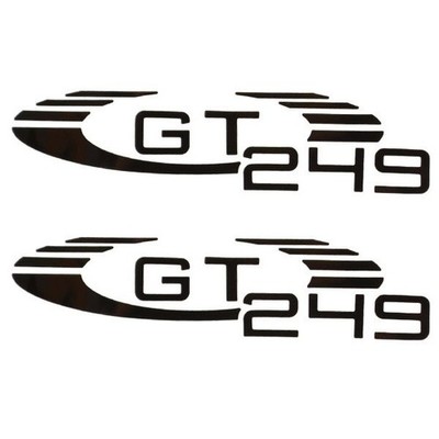 Glastron Boat Emblem Decal Sticker | GT 249 Black (Pair)