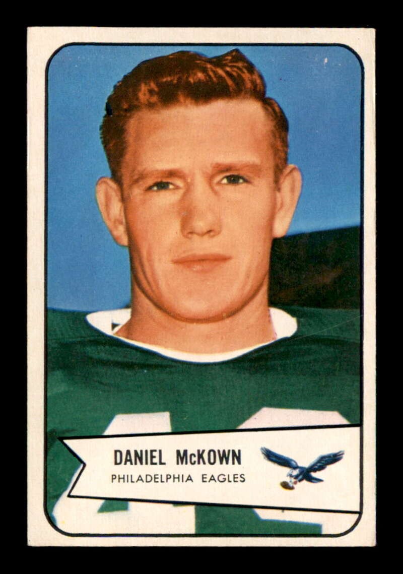 Dan McKown #93 (Football Cards 1954 Bowman) — is it worth grading?