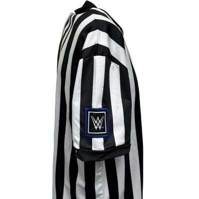 WWE SmackDown Live Referee Shirt – Adult Sizes, Blue Official Style Shirt, Perfect For Cosplay Or Fans