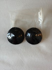 Agent Provocateur Black Sequin Pasties - OS- New without tags.