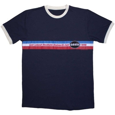 Oasis - 1996 Tour Horizontal Stripes (T-Shirt)