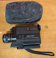 Vintage Canon 310XL Super 8 Cine Camera + Original Case Faulty Battery Corrosion