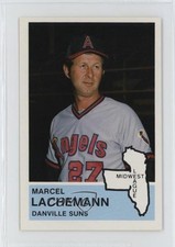 1982 Fritsch Midwest League Stars of Tomorrow Marcel Lachemann #116 1c7