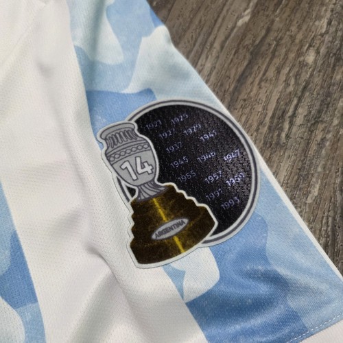2021 Adidas Argentina Home Soccer Jersey Lionel Messi Men M Copa America Brazil - Picture 5 of 10