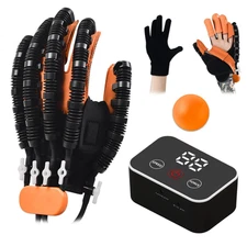 JBMBHC Hand Rehabilitation Robot Gloves, Finger Exerciser for Stroke Recovery