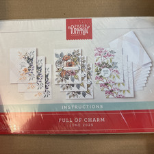 Stampin' UP PAPER PUMPKIN FULL OF CHARM JUNE 2025 FULL KIT WITH STAMPS  INK