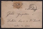 1871, COVER FROM CHALAIS TO CHALAIS - Y&T #43A