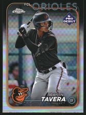 2024 Topps Pro Debut Chrome #PDC161 Braylin Tavera - BB