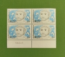 1982 -Y&T 2198 ST FRANCOIS D'ASSISE BLOC DE 4 TTB