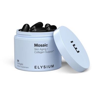 ELYSIUM Mosaic   Hyaluronic Acid & Collagen Supplement   Clinically Proven to...
